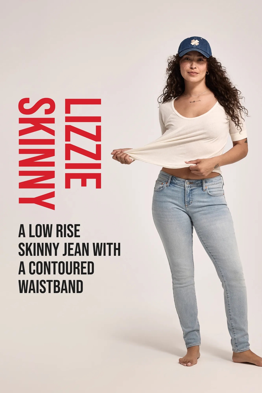 LOW RISE LIZZIE SKINNY — FAN GIRL — image 6