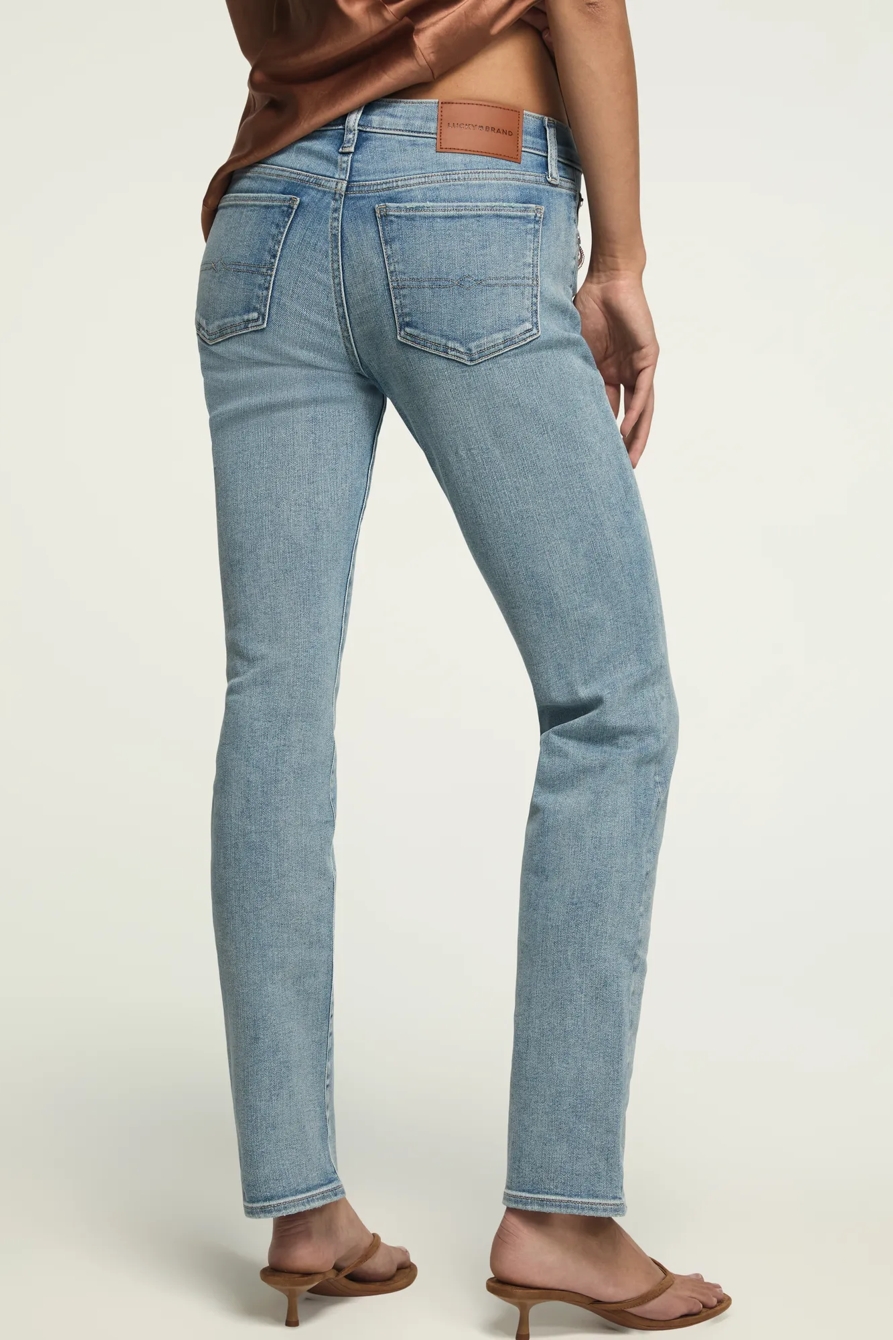 MID RISE SWEET STRAIGHT — PALE SKY WASH — image 5