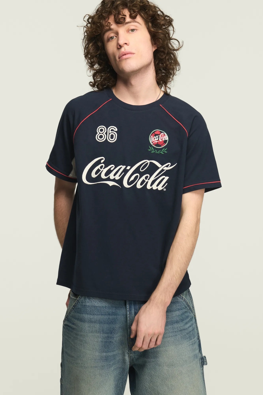 COCA COLA SOCCER TEE JERSEY — TOTAL ECLIPSE — image 1
