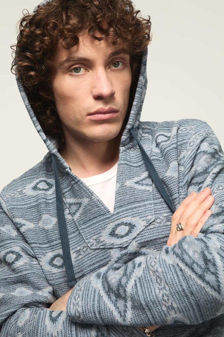 WOVEN JACQUARD BAJA — BLUE MULTI — image 2