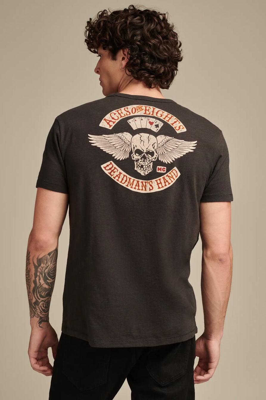 ACES OVER EIGHTS TEE — JET BLACK — image 5