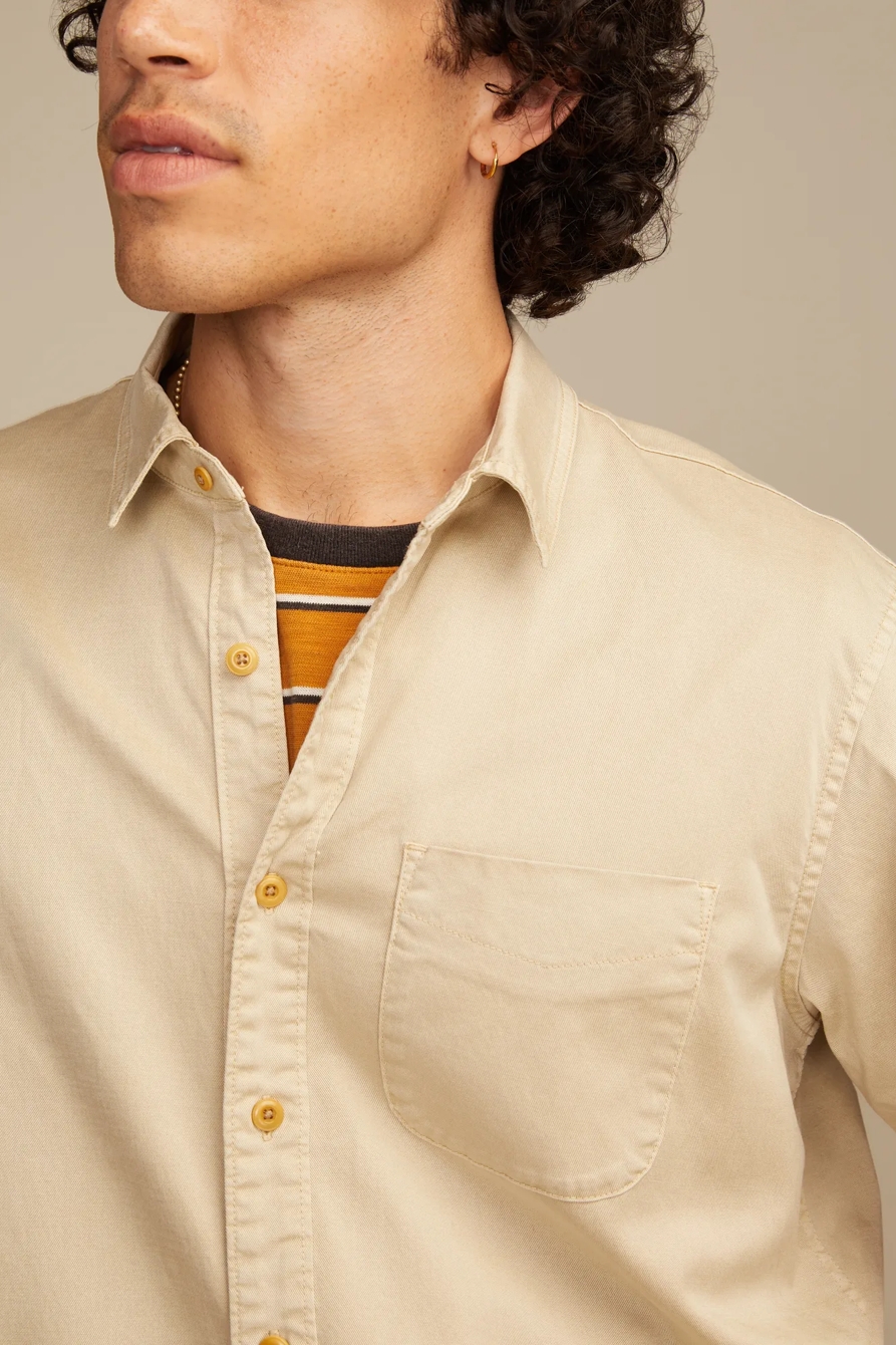 SHORT SLEEVE SAN GABRIEL SHIRT — PELICAN — image 2