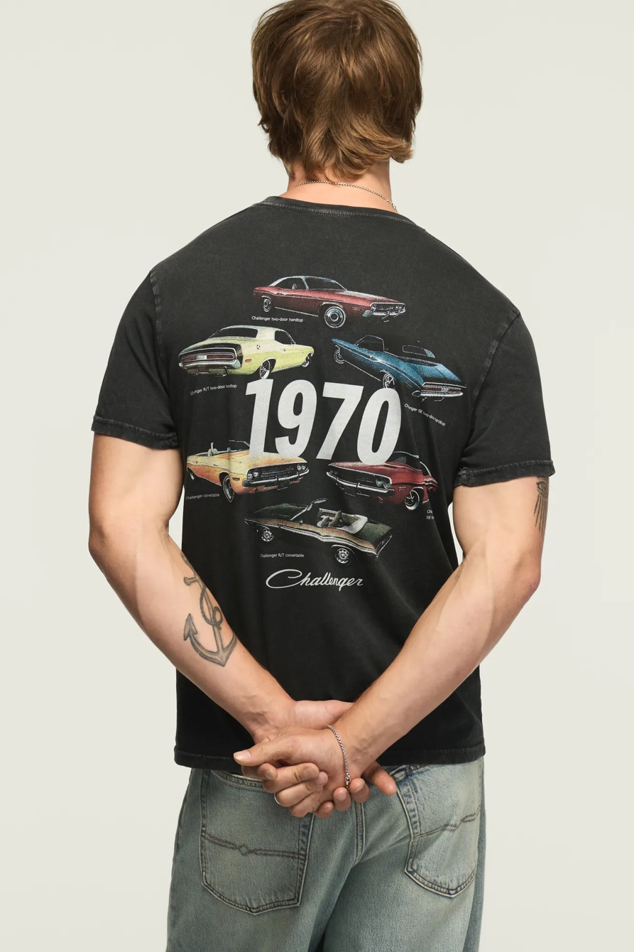 DODGE CHALLENGER TEE — JET BLACK — image 1