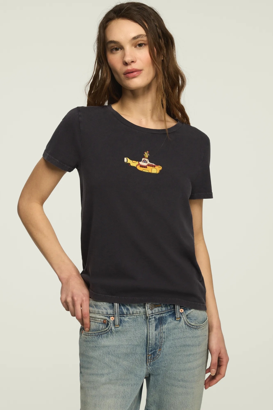 THE BEATLES YELLOW SUBMARINE CLASSIC CREW — ODYSSEY GRAY — image 3