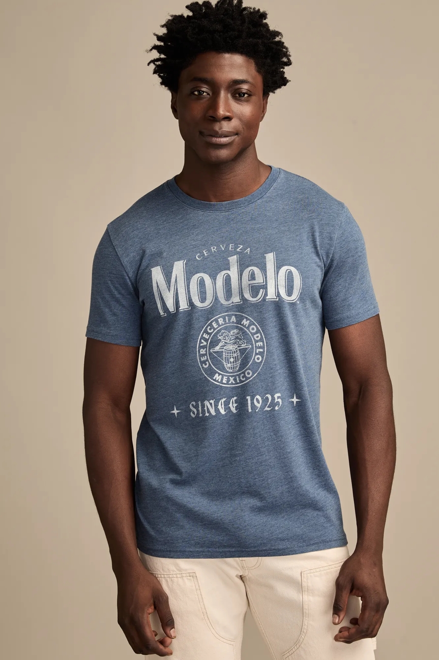 MODELO LOGO TEE — INSIGNIA BLUE — image 2