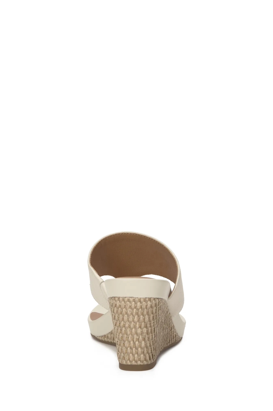 LAUREY THONG WEDGE — BUFF — image 2