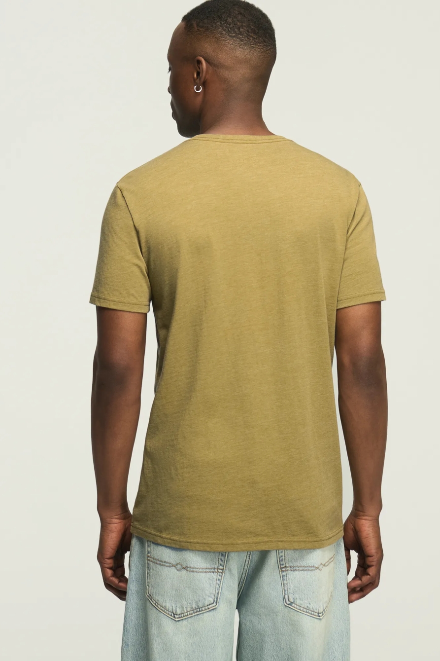 ACE OF CLUBS BEER TEE — GREEN MOSS — image 4