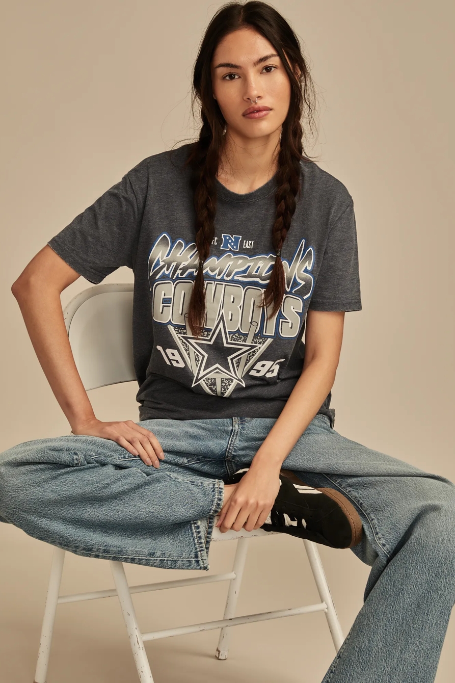 DALLAS COWBOYS GRAPHIC TEE — #437 NAVY — image 5