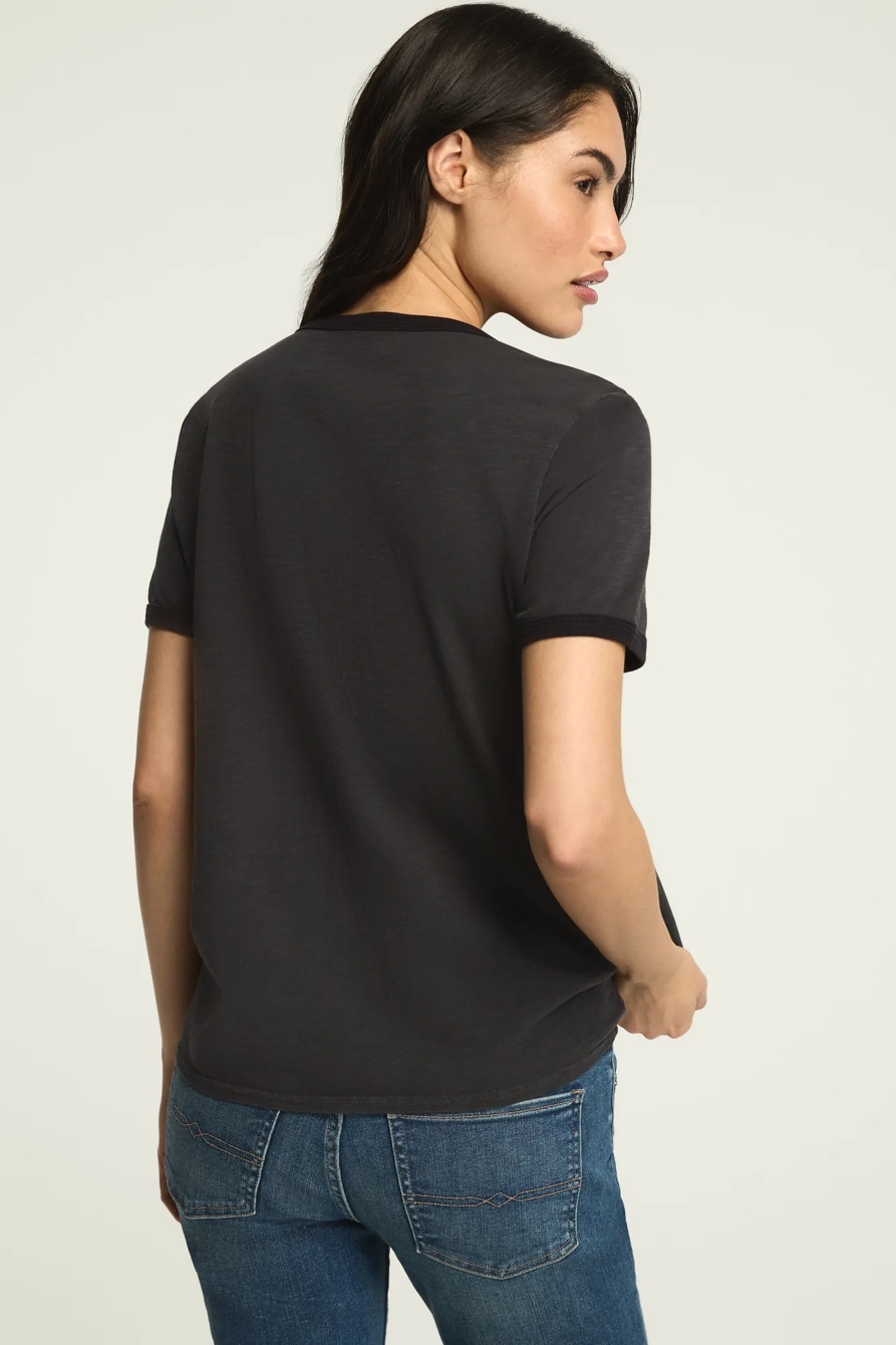 LUCKY SCRIPT CLASSIC CREW — JET BLACK — image 4