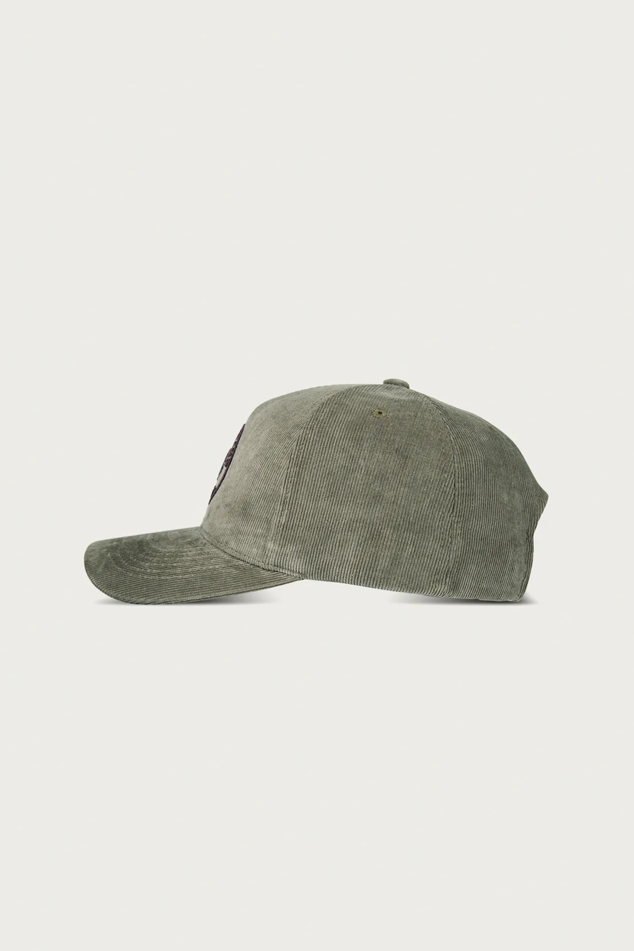 Lucky MFG Co. Embroidered Corduroy Hat — BRIGHT GREEN — image 5