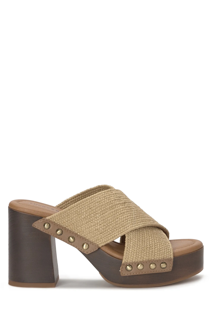CASYNA HEEL — DARK BEIGE — image 6