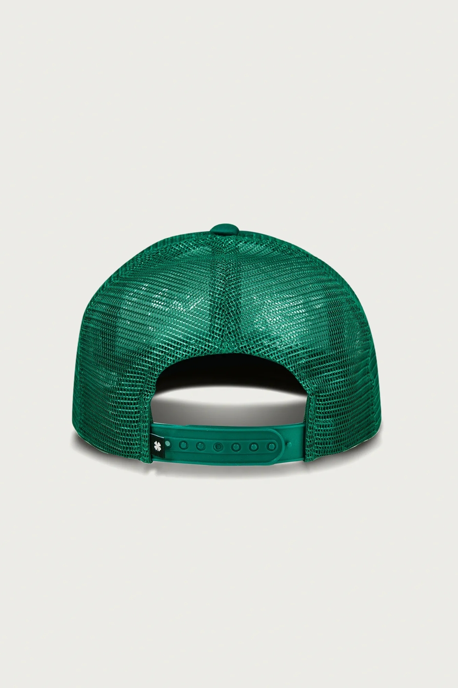 Lucky Collegiate Trucker Hat — DARK GREEN — image 2