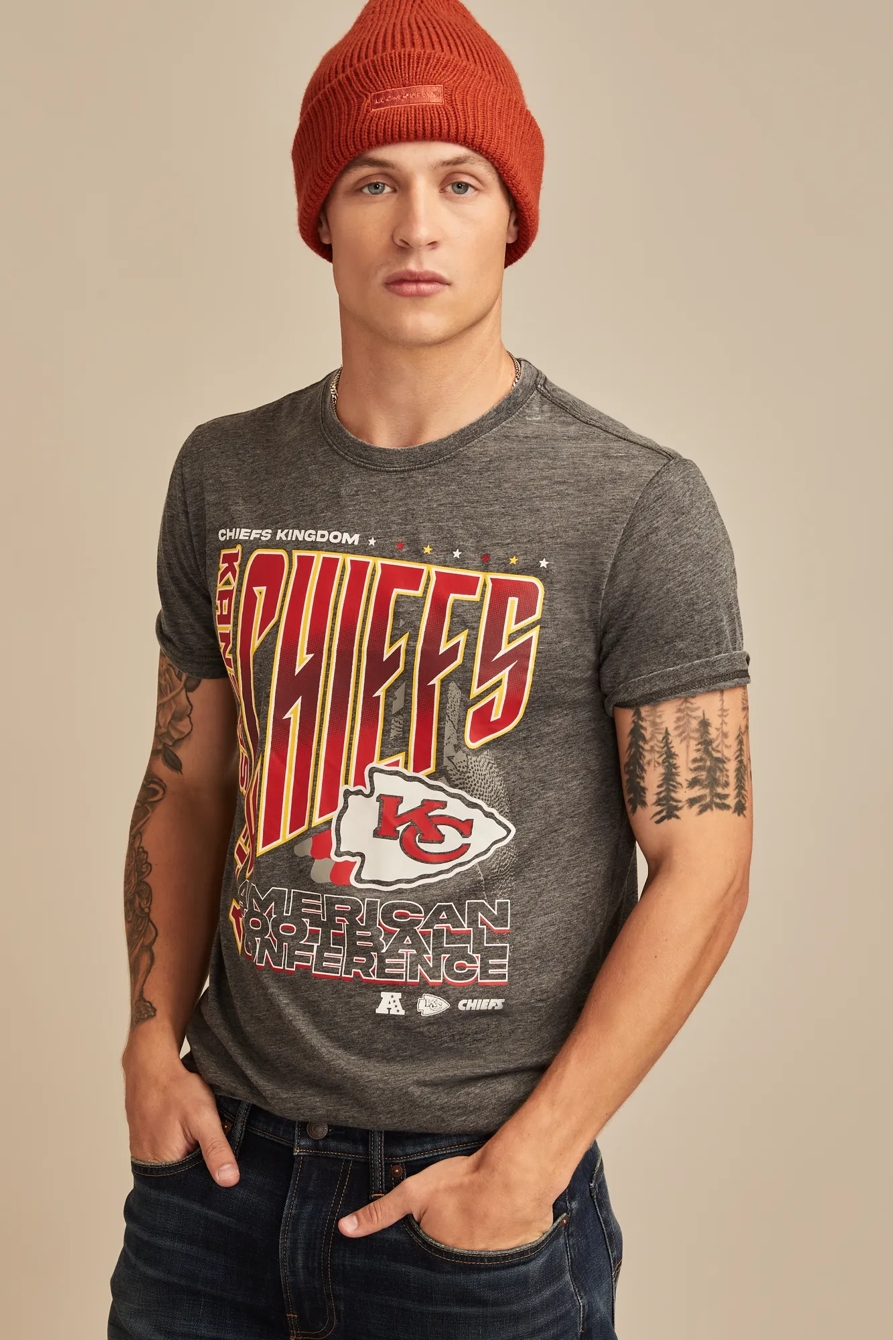 KANSAS CITY CHIEFS GRAPHIC TEE — #001 BLACK — image 4
