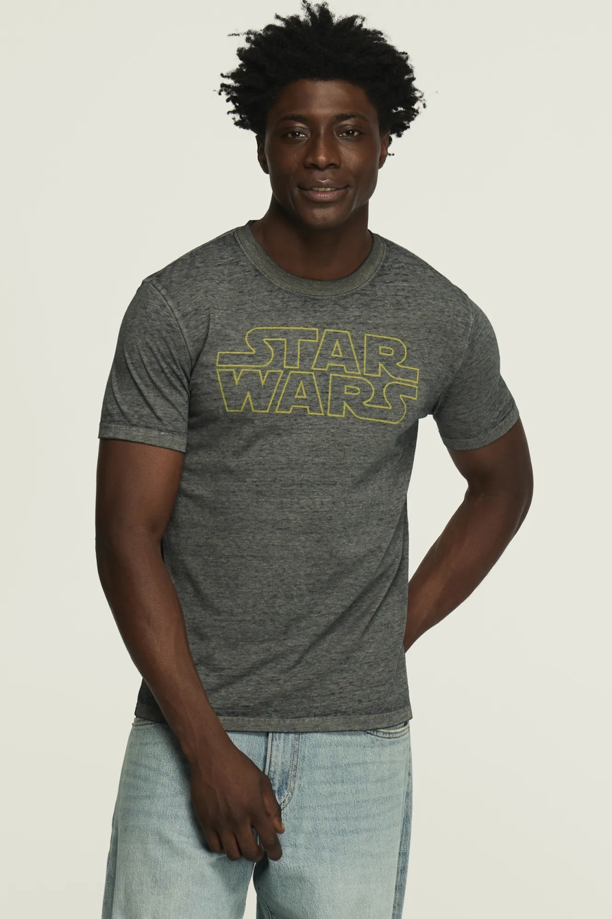 STAR WARS LOGO TEE — #001 BLACK — image 2