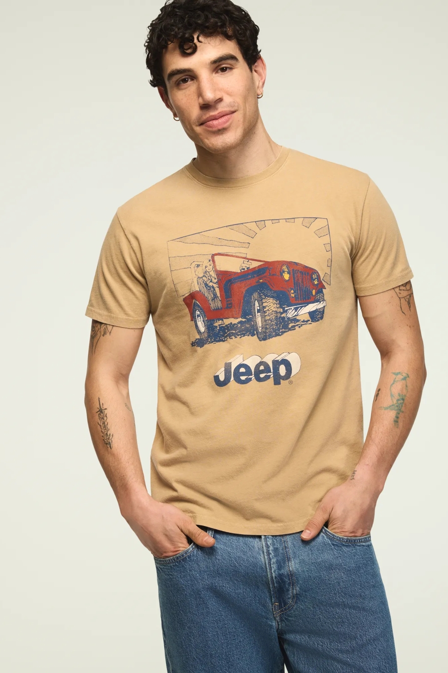 JEEP DRAWING TEE — INCENSE — image 2