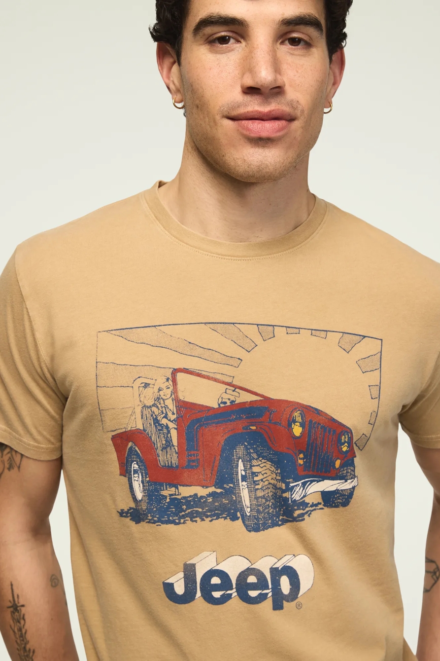 JEEP DRAWING TEE — INCENSE — image 1