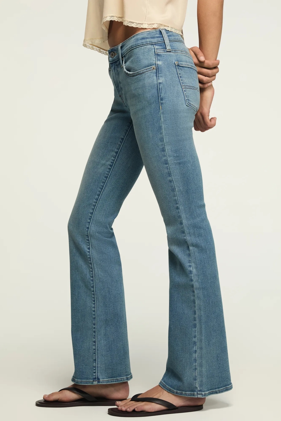 MID RISE SWEET FLARE — DREAMER'S DRIFT WASH — image 1