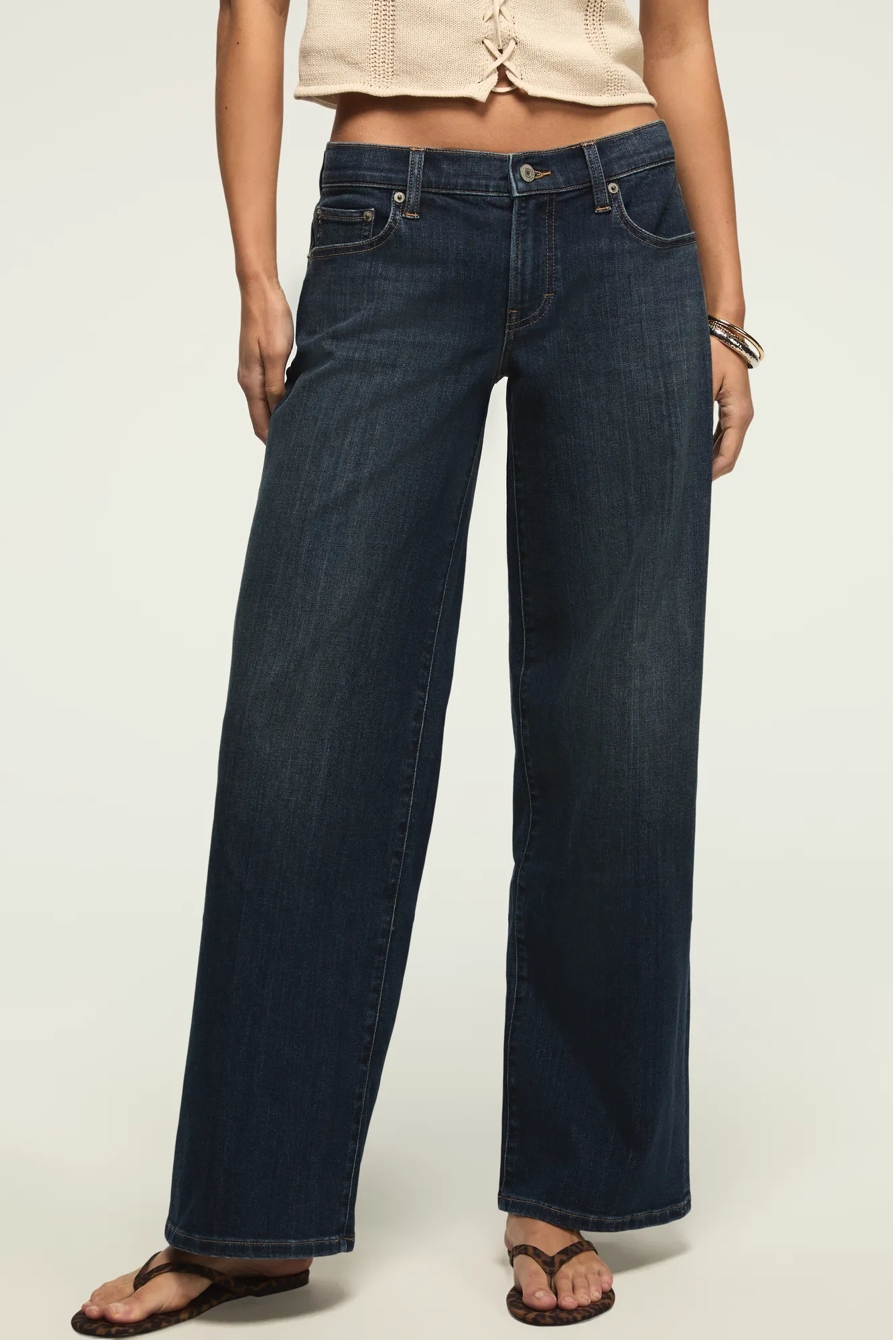 MID RISE SWEET WIDE LEG — NEW HEIGHTS WASH — image 2
