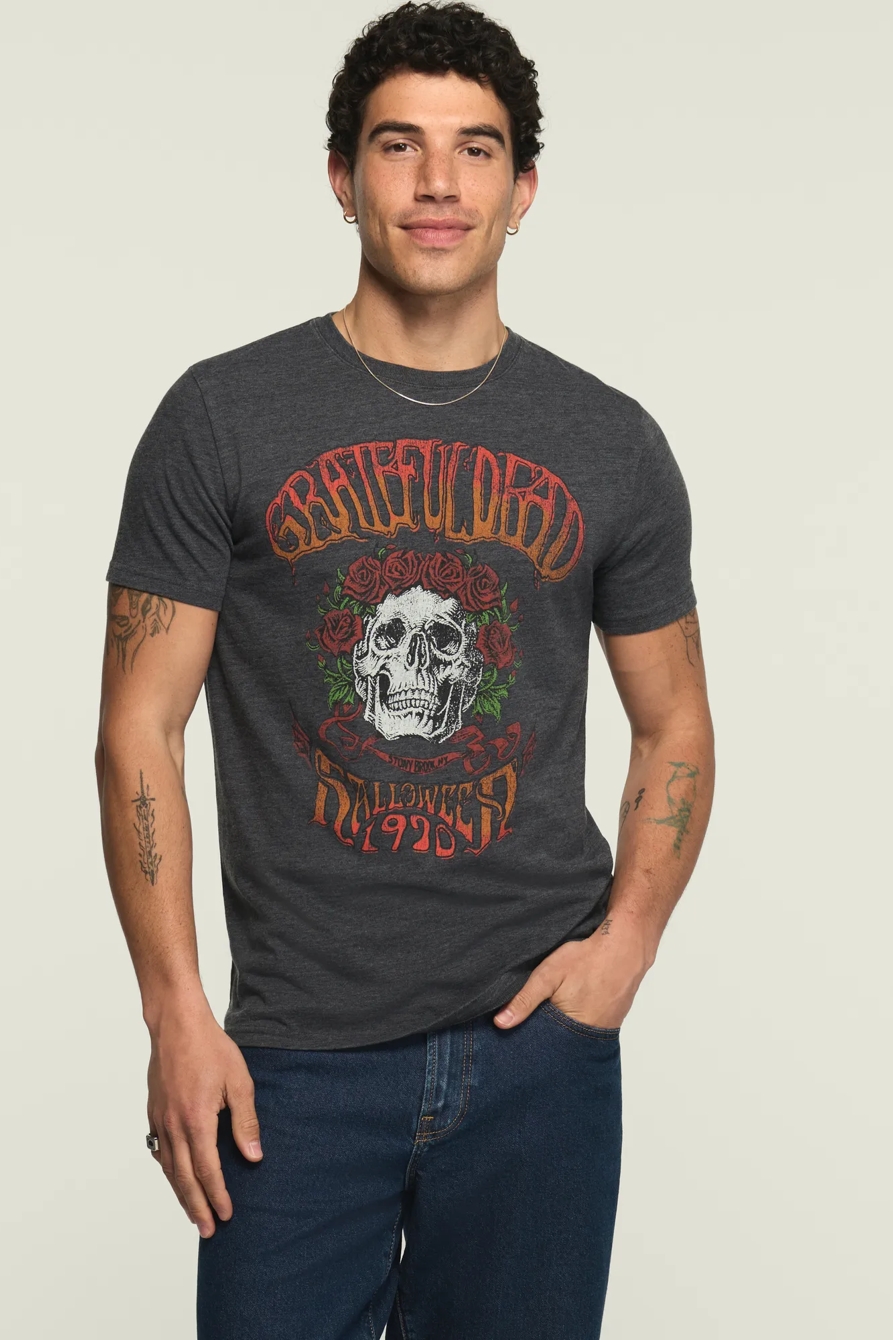 GRATEFUL DEAD HALLOWEEN TEE — JET BLACK — image 1