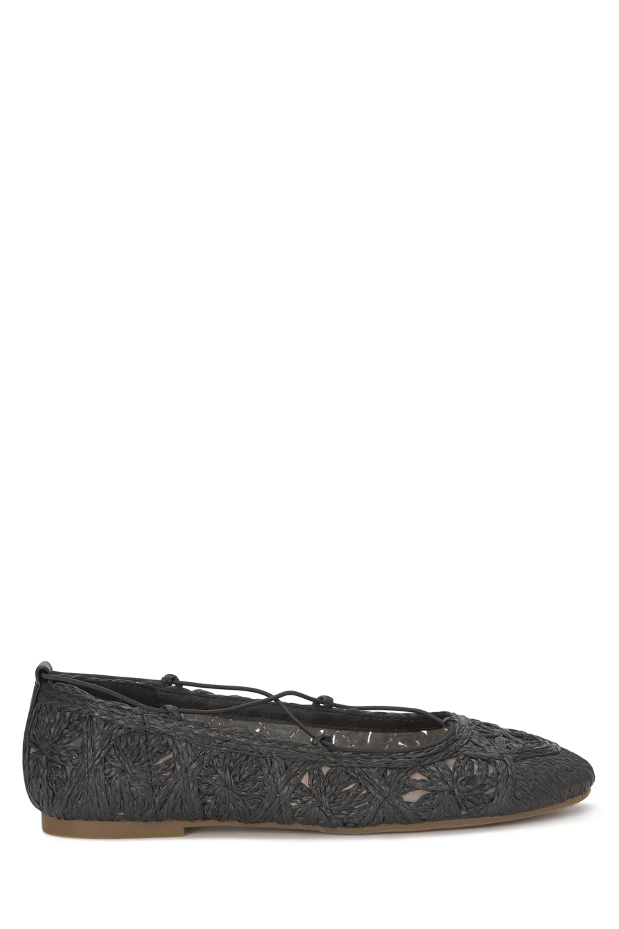 TENNYR BALLET FLAT — BLACK — image 5