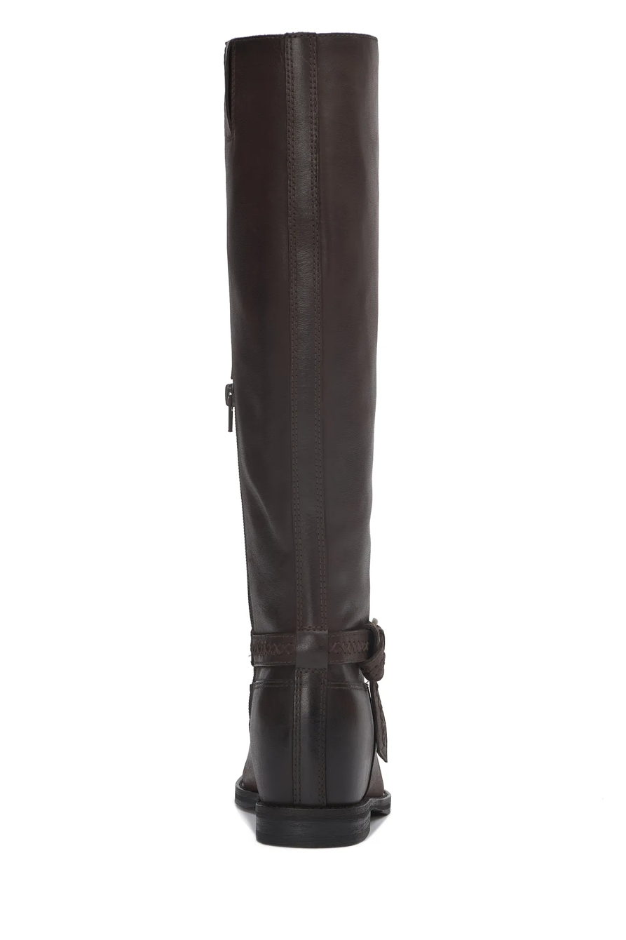 MALTET HIGH BOOT — DARK BROWN — image 2