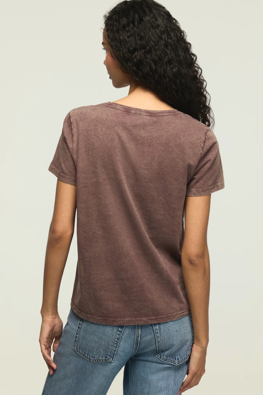FLORAL SKULL ICON CLASSIC CREW — HUCKLEBERRY — image 3