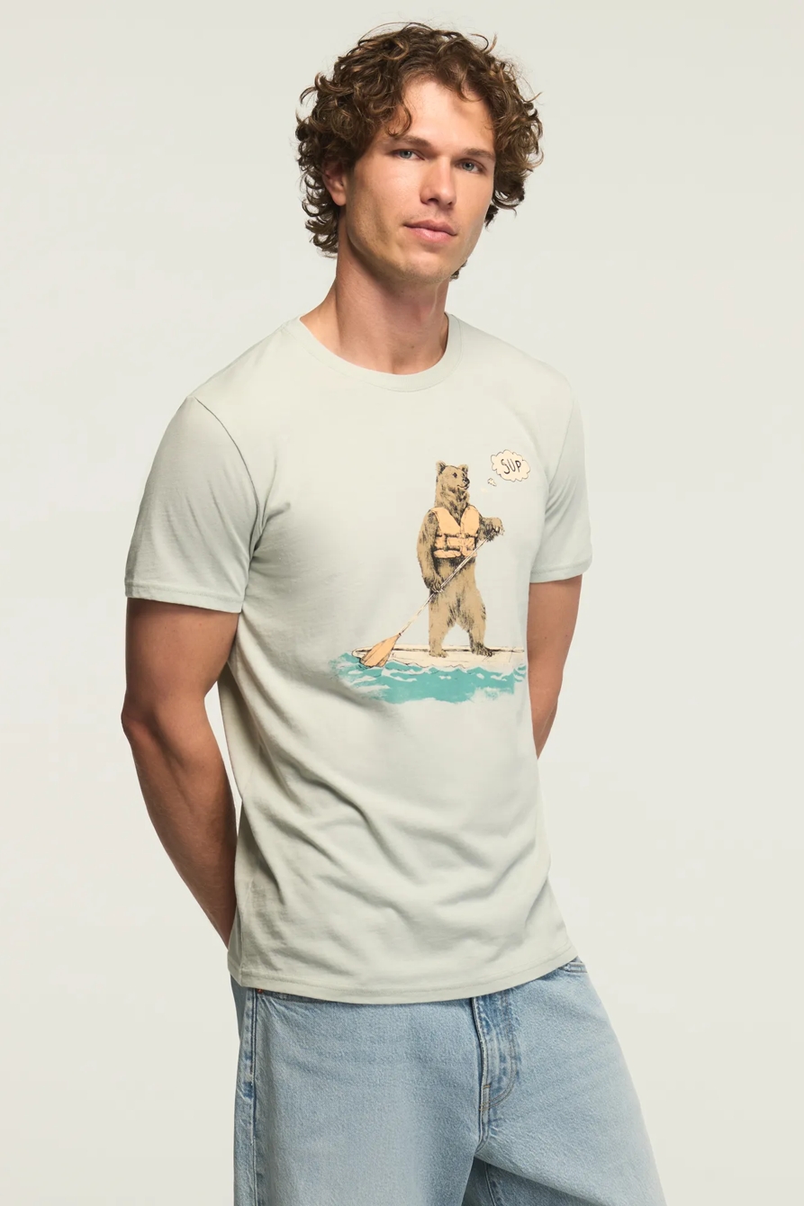 SUP BEAR TEE — PURITAN GRAY — image 4