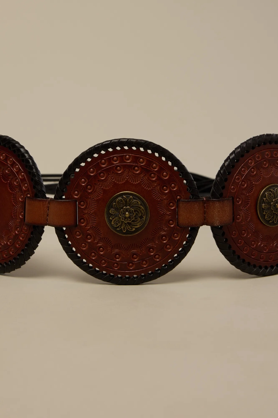 WESTERN DISC BELT — BROWN — image 3