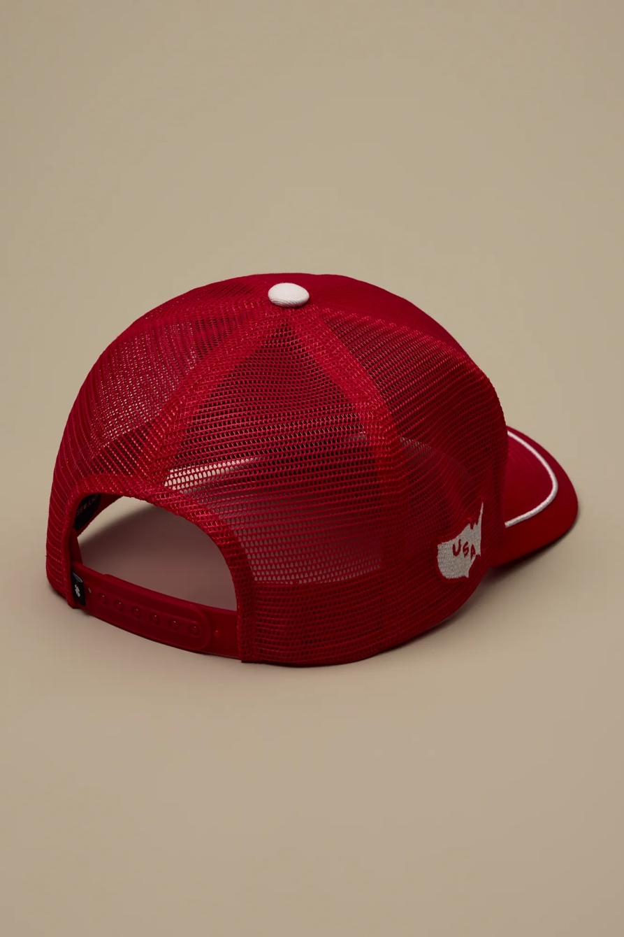 ENJOY COCA COLA TRUCKER HAT — RED — image 3