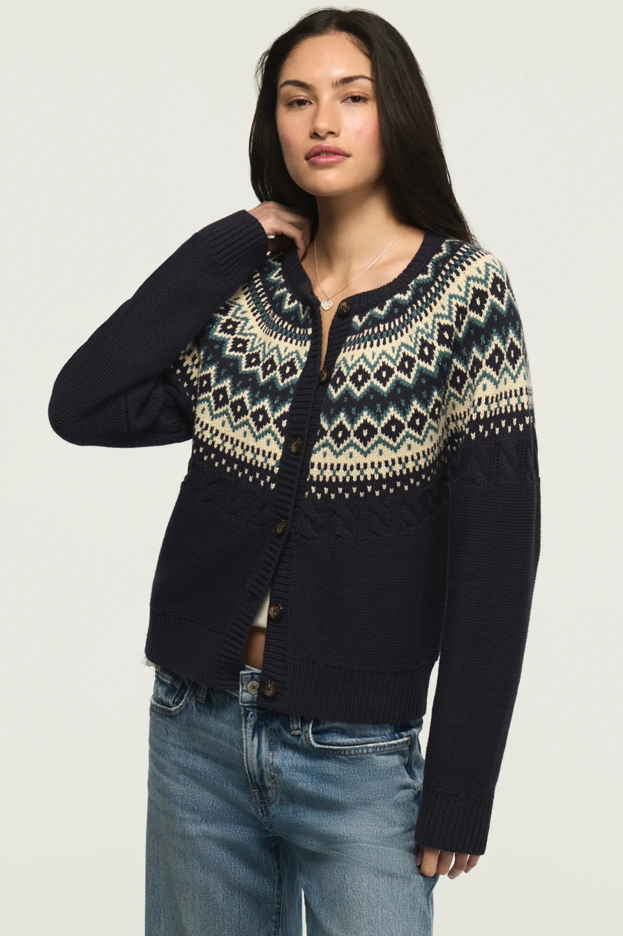 FAIR ISLE CARDIGAN — OVERTURE — image 4