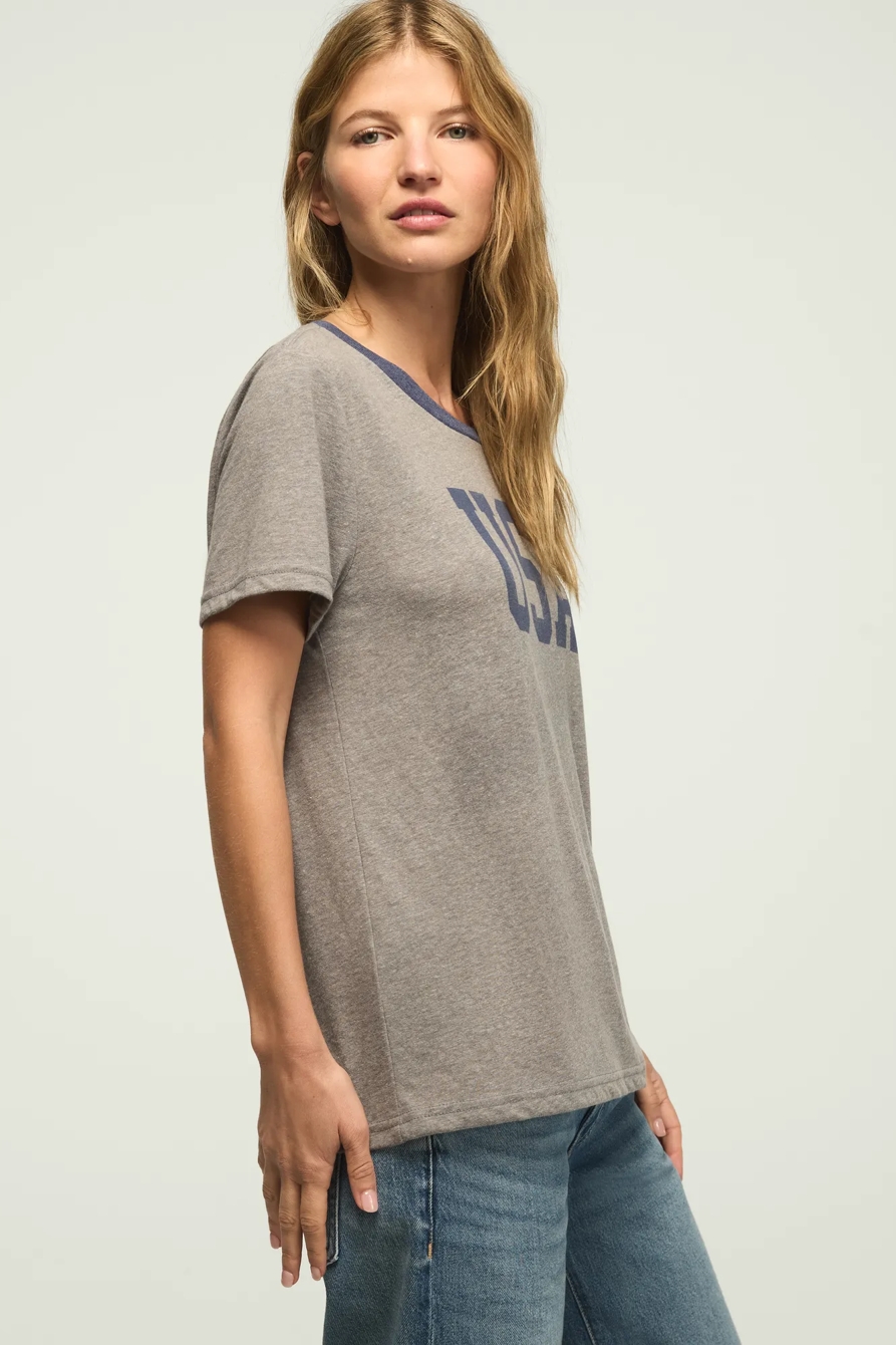 U.S.A. GRAPHIC CLASSIC CREW — MEDIUM HEATHER GREY — image 4