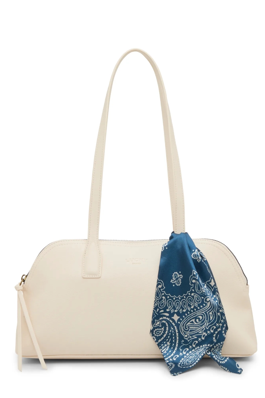BINASA SHOULDER BAG — WHITE — image 1