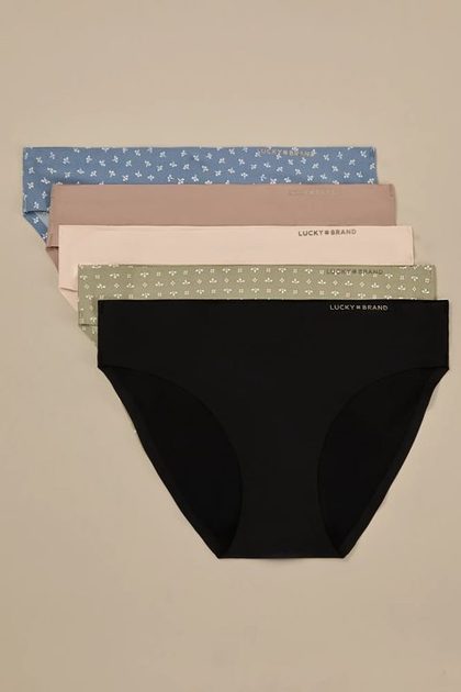5PK MICRO LASER BIKINI, MEDIUM BLUE