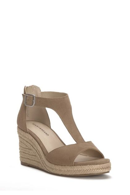 CYLESTE WEDGE, MEDIUM LIGHT BEIGE