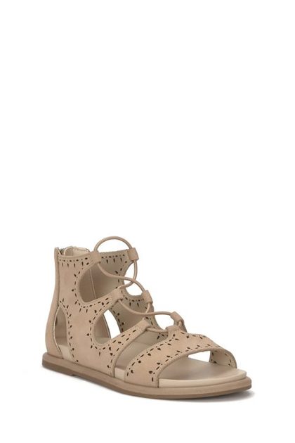 SARTEA GLADIATOR SANDAL, OPEN BEIGE/KHAKI