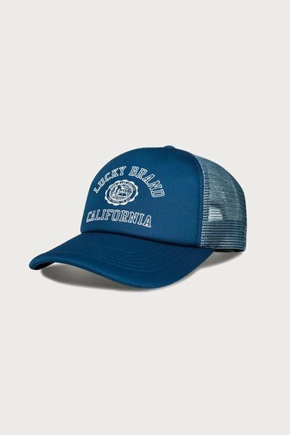 Lucky Collegiate Trucker Hat, RINSE