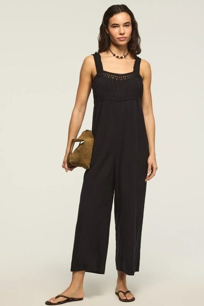 LACE JUMPSUIT, CAVIAR