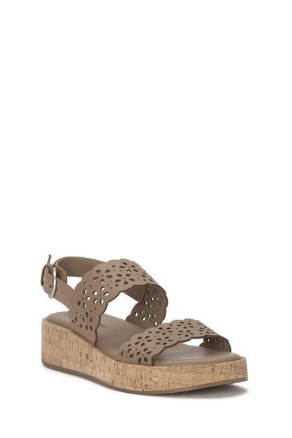 ELSIE SANDAL, MEDIUM LIGHT BEIGE
