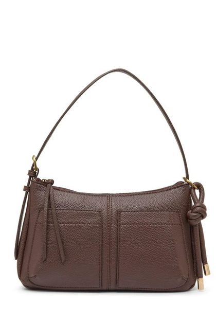 ROZ SHOULDER BAG, DARK CAPPUCINO