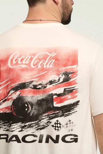Big & Tall COCA COLA RACING, MARSHMALLOW