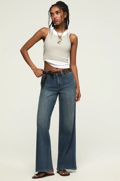 HIGH RISE STEVIE WIDE LEG, BLUE BABY WASH