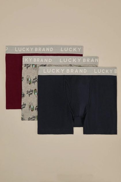 3 PACK STRETCH BOXER BRIEFS, MULTI