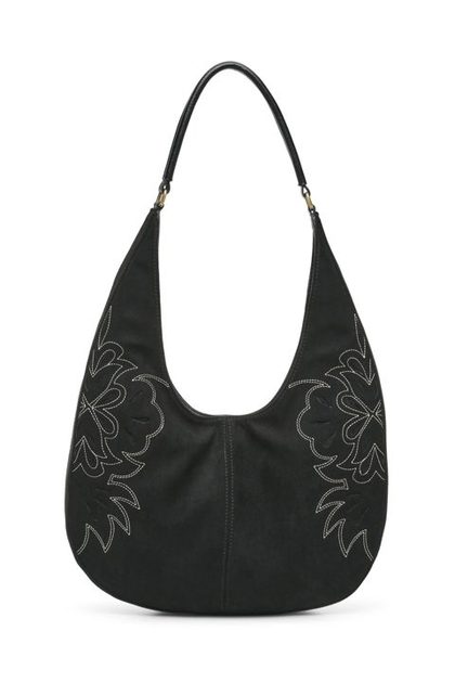RIO HOBO BAG, BLACK