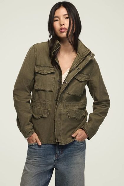 UTILITY JACKET, FOUR LEAF CLOVER