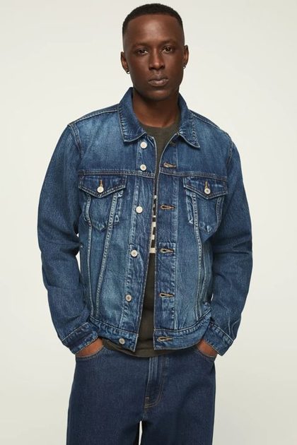 DENIM TRUCKER JACKET, ALTAVISTA