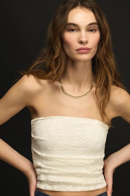Circle Chain Necklace, GOLD