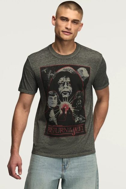STAR WARS RETURN OF THE JEDI TEE, #001 BLACK