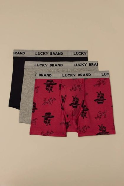 3 PACK STRETCH BOXER BRIEFS, MULTI