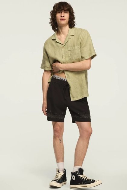 7" BANDANA SHORT", CAVIAR