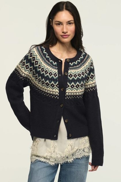 FAIR ISLE CARDIGAN, OVERTURE
